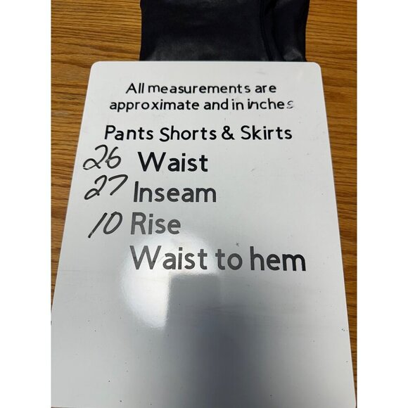 Spanx Faux Leather High Rise Leggings Pant Athleisure Black Shapewear Size M - Picture 10 of 10